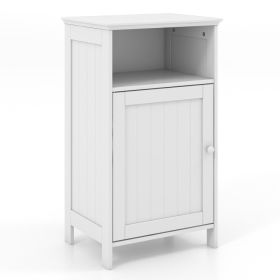 Bathroom Freestanding Floor Storage Cabinet with Adjustable Shelf 19 Reviews